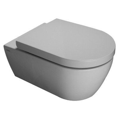 QeramiQ Salina toiletset met Wisa xs element, softclose toiletzitting en witte Argos bedieningsplaat