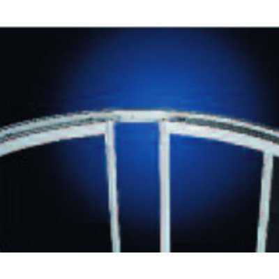 Plieger Class douchecabine 90x90x185cm kwartrond wit