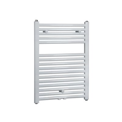 Wiesbaden Elara handdoekradiator 76.6x60cm midden onder aansluiting 445Watt wit