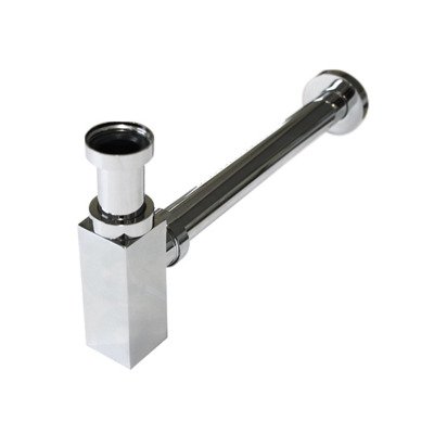 Wiesbaden Star sifon vierkant 5/4" x 32 mm chroom