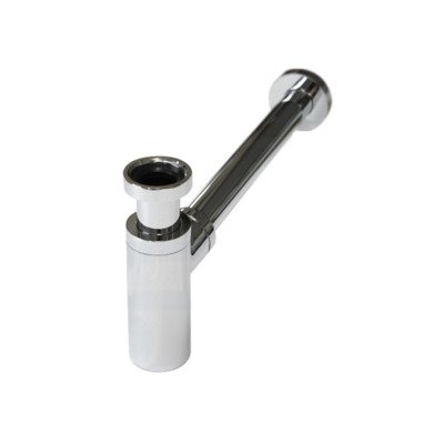 Saniclass star luxe design bekersifon 1.1/4" voor wastafel chroom OUTLET