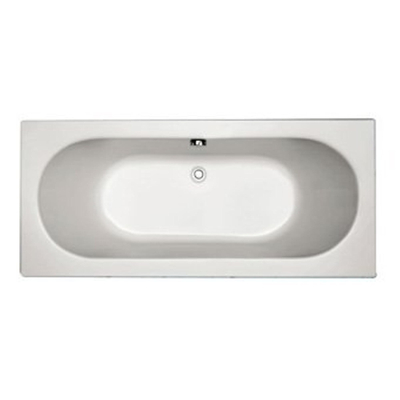 Plieger Liberty bad acryl rechthoekig met poten 180x80x49cm wit