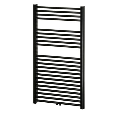 Haceka Gobi Design radiator 6 punts 111x59cm 565 watt zwart mat