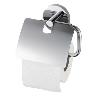 Aqualux Pro2000 Toiletrolhouder met klep chroom