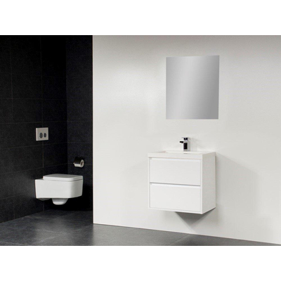 Saniclass New Future XXS Foggia badmeubel 60cm met spiegel wit