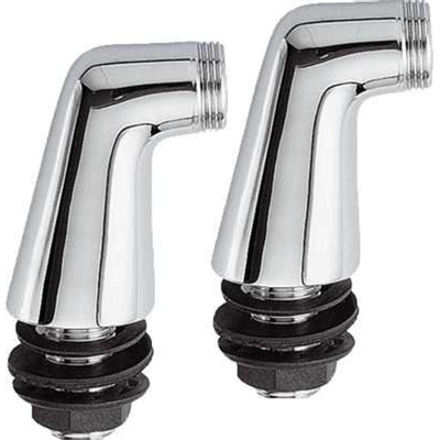 Riko Set chroom staande badrandkoppelingen 1/2x3/4