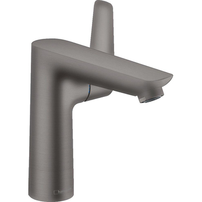 Hansgrohe Talis e 1-gr wastafelmkr 150 m/trekw brushed black chrome