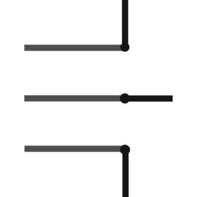 Wiesbaden Comfort zijwand draaibaar rechts 350 x 2000 x 10 mm nano melkglas/chroom