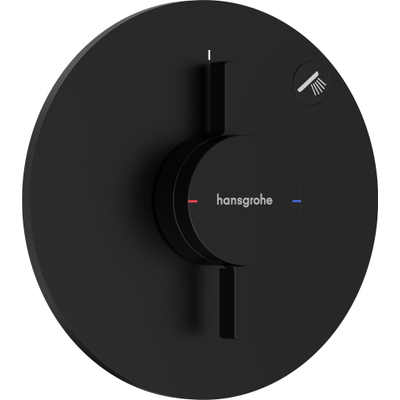 Hansgrohe Duoturn S inbouwkraan voor 1 functie mat zwart