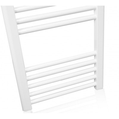 Rosani Polo Designradiator - 60x8x118cm - middenaansluiting - 643 watt - wit glans