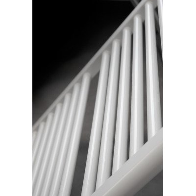 Rosani Polo Designradiator - 60x8x118cm - middenaansluiting - 643 watt - wit glans