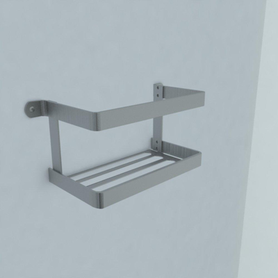 Haceka Ixi Flaconhouder Geborsteld RVS