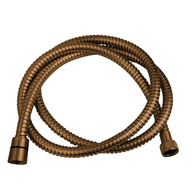 Wiesbaden Doucheslang conisch metaal 150 cm geborsteld brons koper