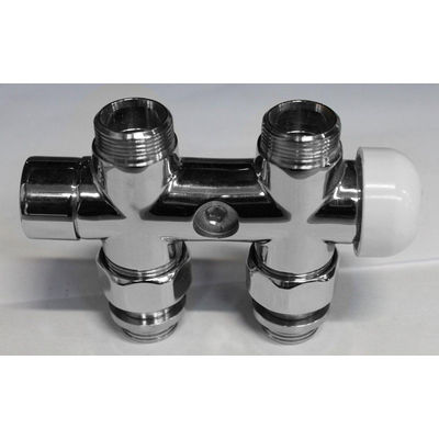 Jaga Deco Pro ventiel recht chroom