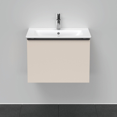 Duravit D-Neo wastafelonderkast 61x44x46.2cm 1 lade Taupe Mat