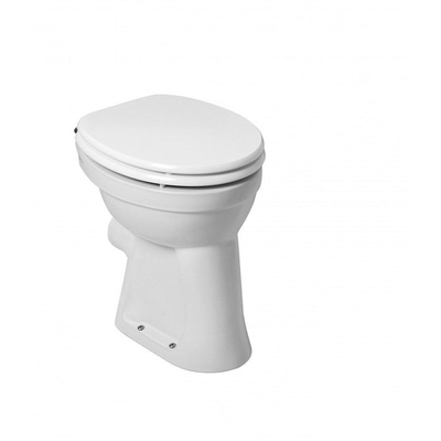 Xellanz staande verhoogde toiletpot +6 PK wit