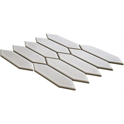 The Mosaic Factory Paris mozaïektegel - 25.5x31.5cm - wandtegel - Zeshoek/Hexagon - Porselein White Glans -3,2 m2 restpartij - OUTLET UDEN