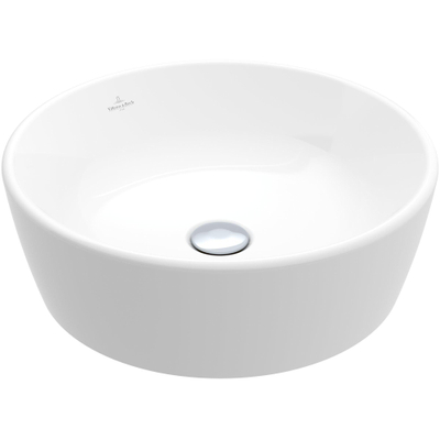 Villeroy & Boch Architectura waskom 45x45x15.5cm Rond zonder overloopgat Wit Alpin glans Ceramic