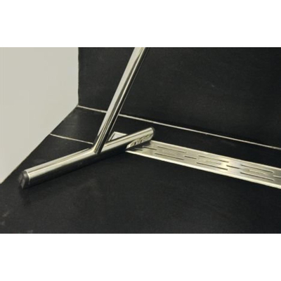 Wiesbaden luxe badkamer-vloerwisser+ophanging chroom