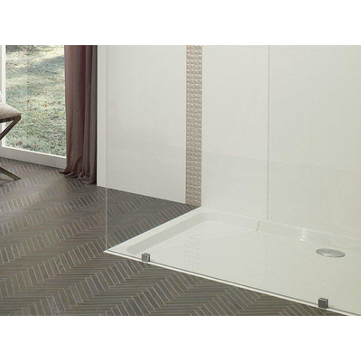 Villeroy en Boch Futurion Flat douchebak quaryl rechthoekig 120x90x2.5cm wit TWEEDEKANS