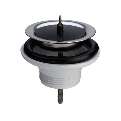 Viega Project simplexplug 1 1/2 x 80 kunststof met stop chroom