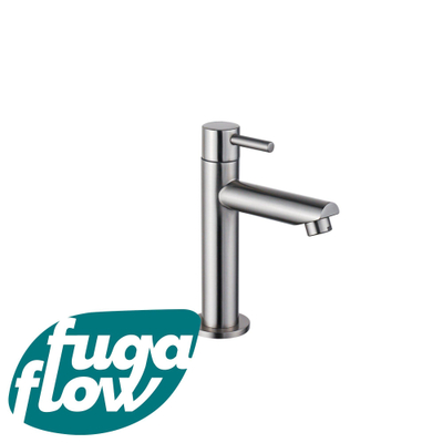 FugaFlow Calvi Fonteinkraan - 14.4cm - opbouw - 1gats - PVD - geborsteld RVS