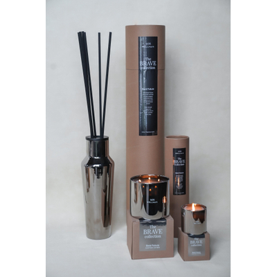 Wellmark Brave collection Geurkaars - groot - metallic silver