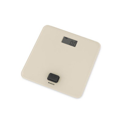 Brabantia ReNew Personenweegschaal - tot 150kg - dynamo - soft beige