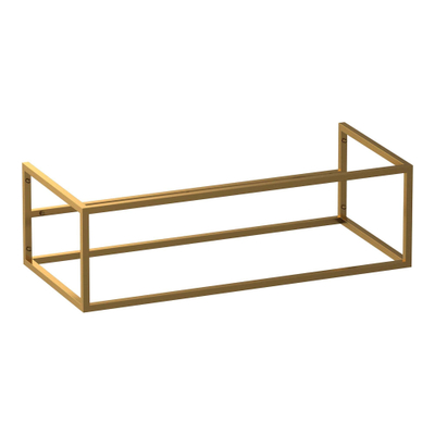 BRAUER Believe frame - 99x30x45.5cm - excl. bodemplaat goud geborsteld