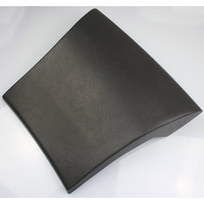 Saniclass Deluxe badkussen 37x34cm groot model zwart 2 stuks