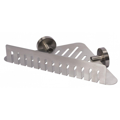 Haceka Kosmos hoekplanchet flaconhouder 29.7x24.1x7.6cm mat chroom