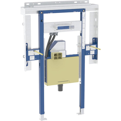 GeberitDuofixelement one wst, one w.kraan,r.hoog, inb.sifon, b75 cm