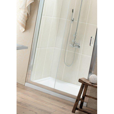 Crosswater Showertray douchebak 110x90x4cm rechthoek wit