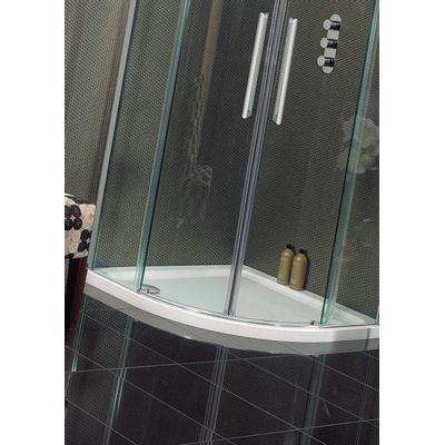 Crosswater Showertray douchebak 90x90x4cm kwartrond wit SHOWROOMMODEL