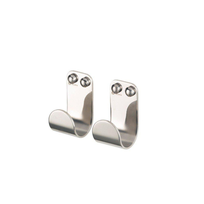Haceka Ixi Haak 2 stuks polished chroom