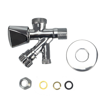 Riko Combinatie kraantje 1/2 x 3/4 x 10mm chroom