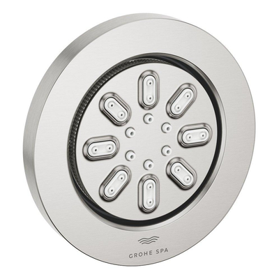 GROHE Rainshower Zijdouche - 2 straalsoorten - 8.9x8.9cm - rond - supersteel