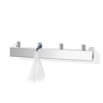 Zack Linea Kapstokje 4.8X26.5X4.7cm Spiegelglans RVS SHOWROOMMODEL