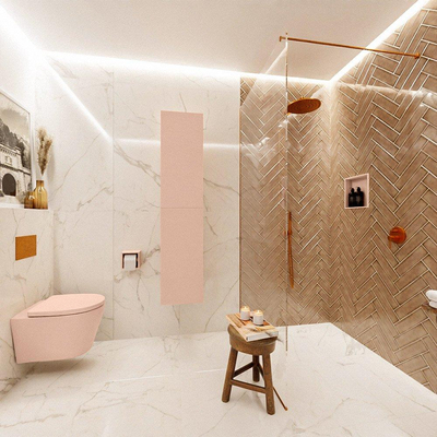 MONDIAZ BEAM Kolomkast - 160cm - 2 deuren - Rosee