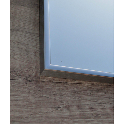 Sanicare Qmirrors Spiegel met omlijsting chroom 80x65x2cm