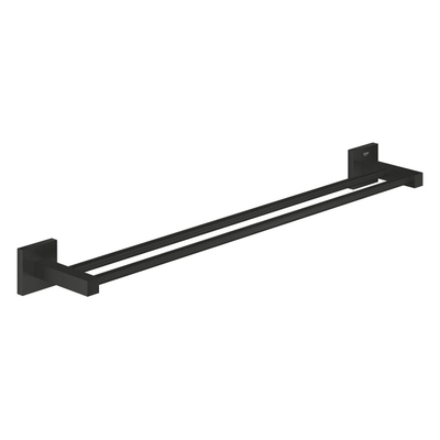 GROHE Start Cube QuickFix Handdoekhouder - 60cm - dubbel - matte black