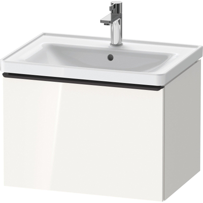 Duravit D-Neo wastafelonderkast 63.4x44x45.2cm 1 lade met softclose wit Hoogglans