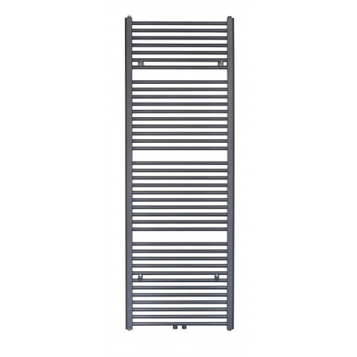 HR Badmeubelen Polo Designradiator - 60x8x118cm - middenaansluiting - 643 watt - light graphit matt