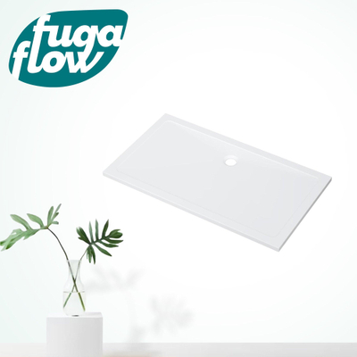 FugaFlow Efficiente Anta Douchebak - 90x160x4cm - rechthoek - Acryl - glans wit