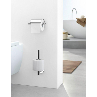 Zack Scala Reserve toiletrolhouder 26X6.5X10cm Spiegelglans RVS