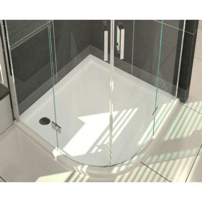 Saniclass Selva Douchebak - 90x90x3.5cm - kwartrond - SMC OUTLETSTORE