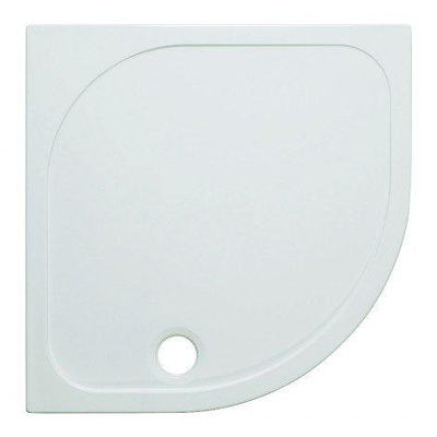 Crosswater Shower Tray douchebak 80x80x4.5cm kwartrond