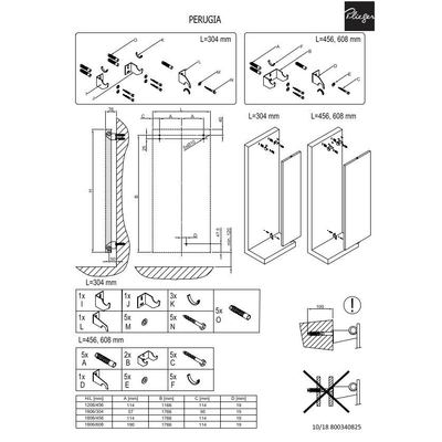 Plieger Perugia designradiator verticaal middenaansluiting 1806x456mm 802W mat zwart