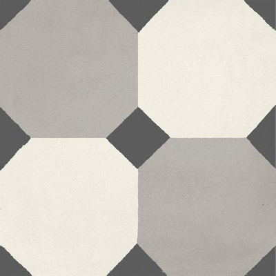 SAMPLE JOS. Hidro Decortegel 20x20cm 8.3mm porcellanato 8 Sided Black