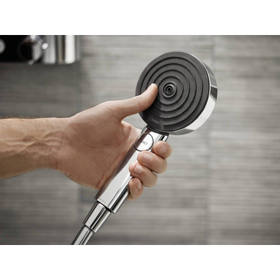 Hansgrohe Pulsify Select glijstangset 3jet Relaxation 10.5cm met glijstang 65 cm Chroom